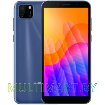 Смартфон Huawei Y5p DRA-LX9 2GB/32GB (мерцающий синий) картинка 2